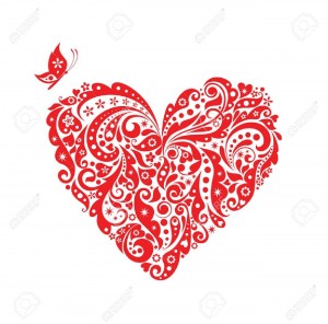 18944461-Red-decorative-heart-Stock-Vector-heart-tattoo-romantic